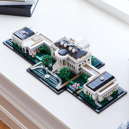 LEGO Architecture The White House Advanced Building Set for Adults 18+, Multicolor, 21054 - image 4