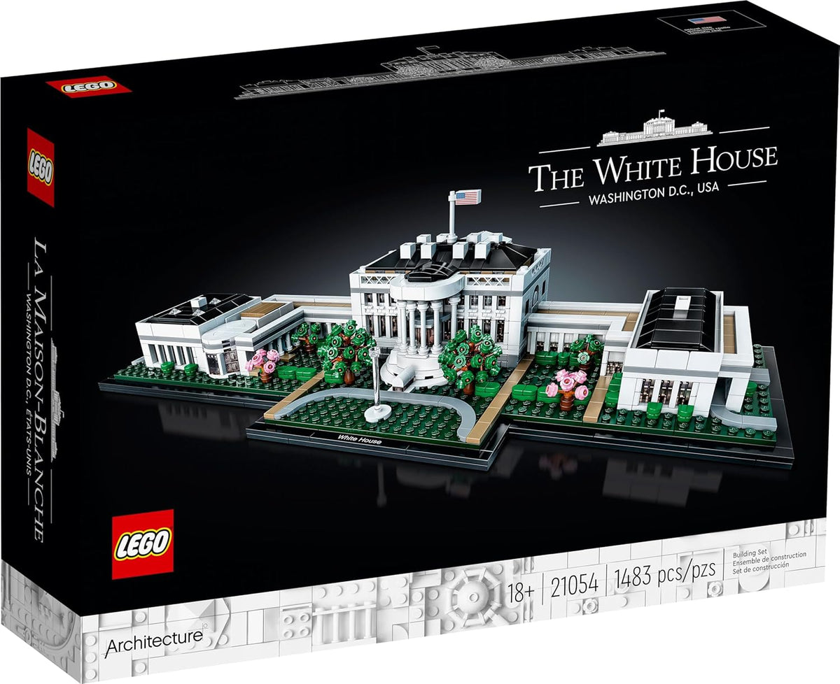 LEGO Architecture The White House Advanced Building Set for Adults 18+, Multicolor, 21054 - image 5