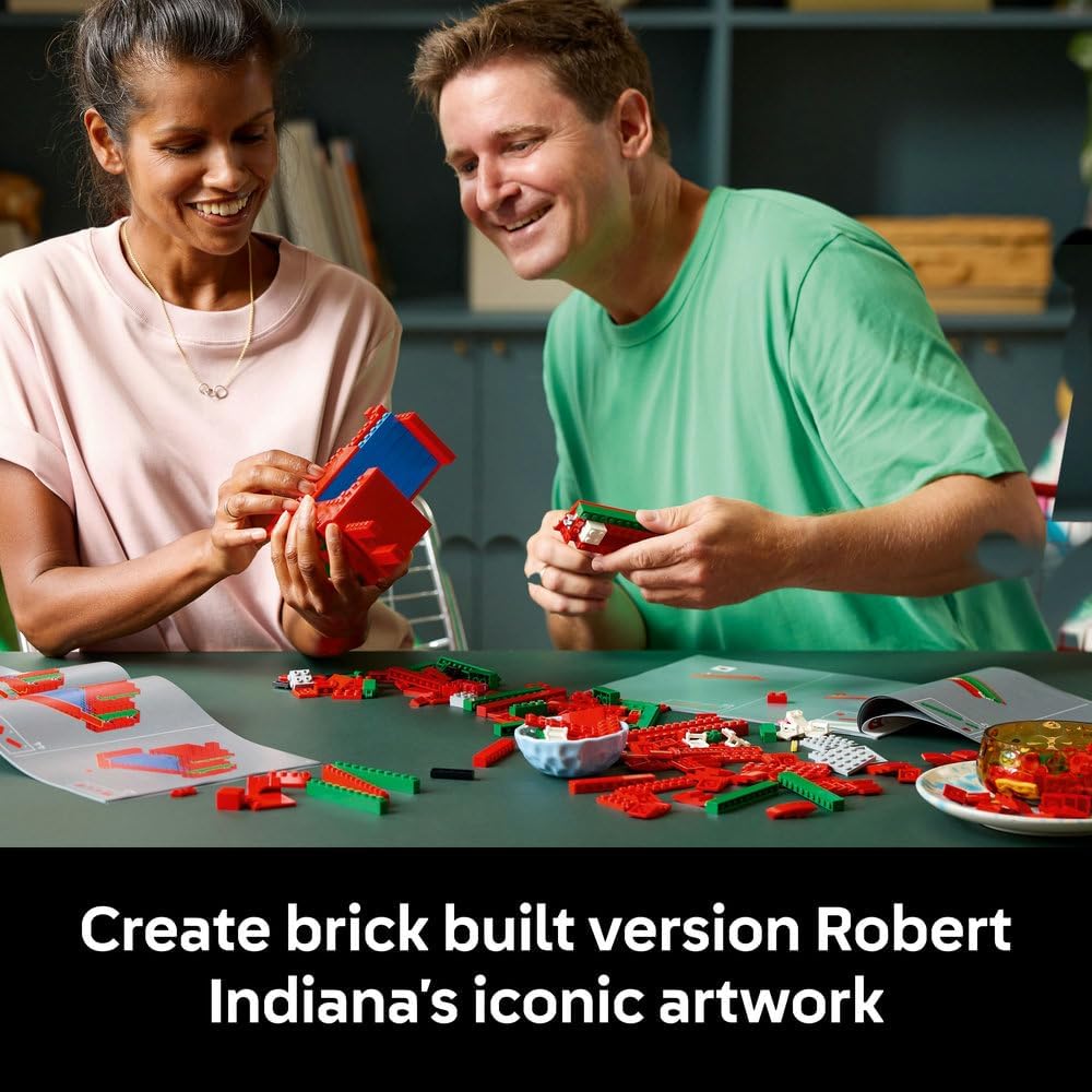 LEGO Art LOVE Building Set - Sculpture Model Kit for Adults to Build - image 3
