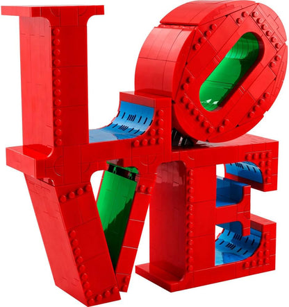 LEGO Art LOVE Building Set - Sculpture Model Kit for Adults to Build - image 8