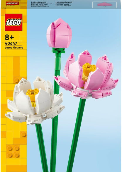 LEGO Botanicals Lotus Flowers - Faux Flower Bouquet Building Set for 8+ Year Old Girls and Boys - image 7
