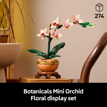 LEGO Botanicals Mini Orchid - Artificial Flowers Set for Adults - image 2