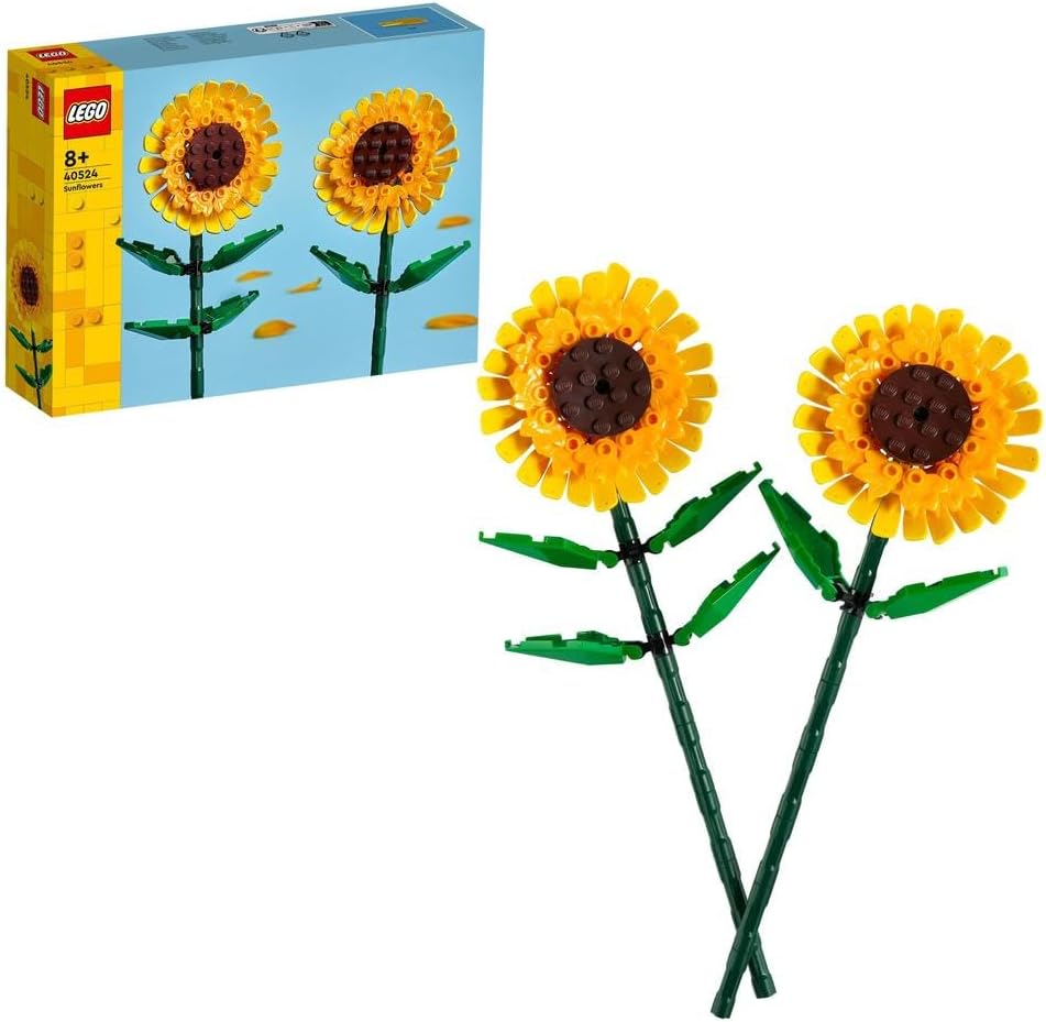 LEGO Botanicals Sunflowers - Yellow Faux Flowers Building Set - image 1