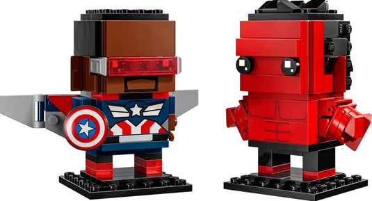 LEGO BrickHeadz Captain America & Red Hulk Figures - image 1