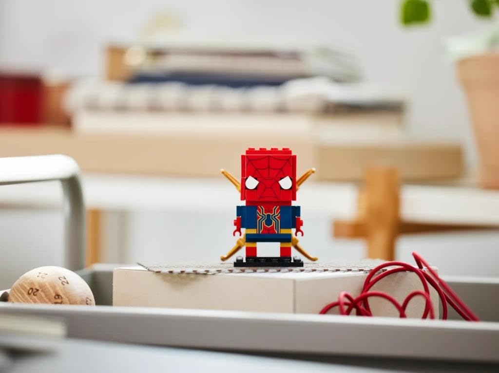 LEGO® BrickHeadz™ Iron Spider-Man 40670 Building Blocks Toy Set - image 4