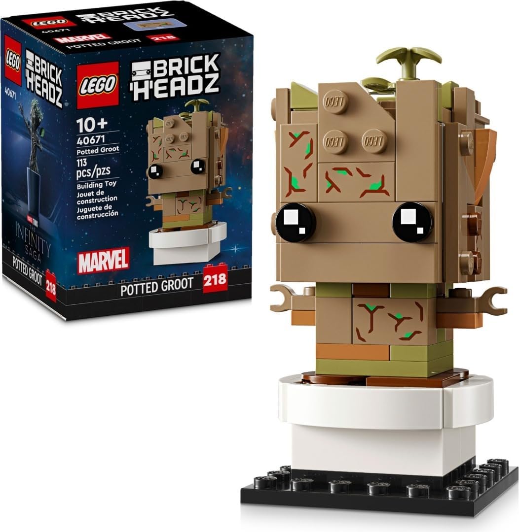 LEGO® BrickHeadz™ Potted Groot 40671 Building Blocks Toy Set - image 1
