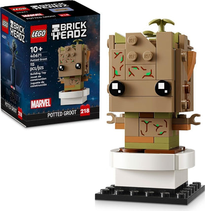 LEGO® BrickHeadz™ Potted Groot 40671 Building Blocks Toy Set - image 1