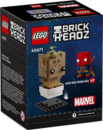 LEGO® BrickHeadz™ Potted Groot 40671 Building Blocks Toy Set - image 2