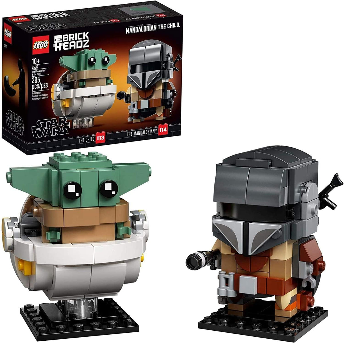 LEGO BrickHeadz Star Wars The Mandalorian & The Child - image 1