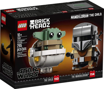 LEGO BrickHeadz Star Wars The Mandalorian & The Child - image 3
