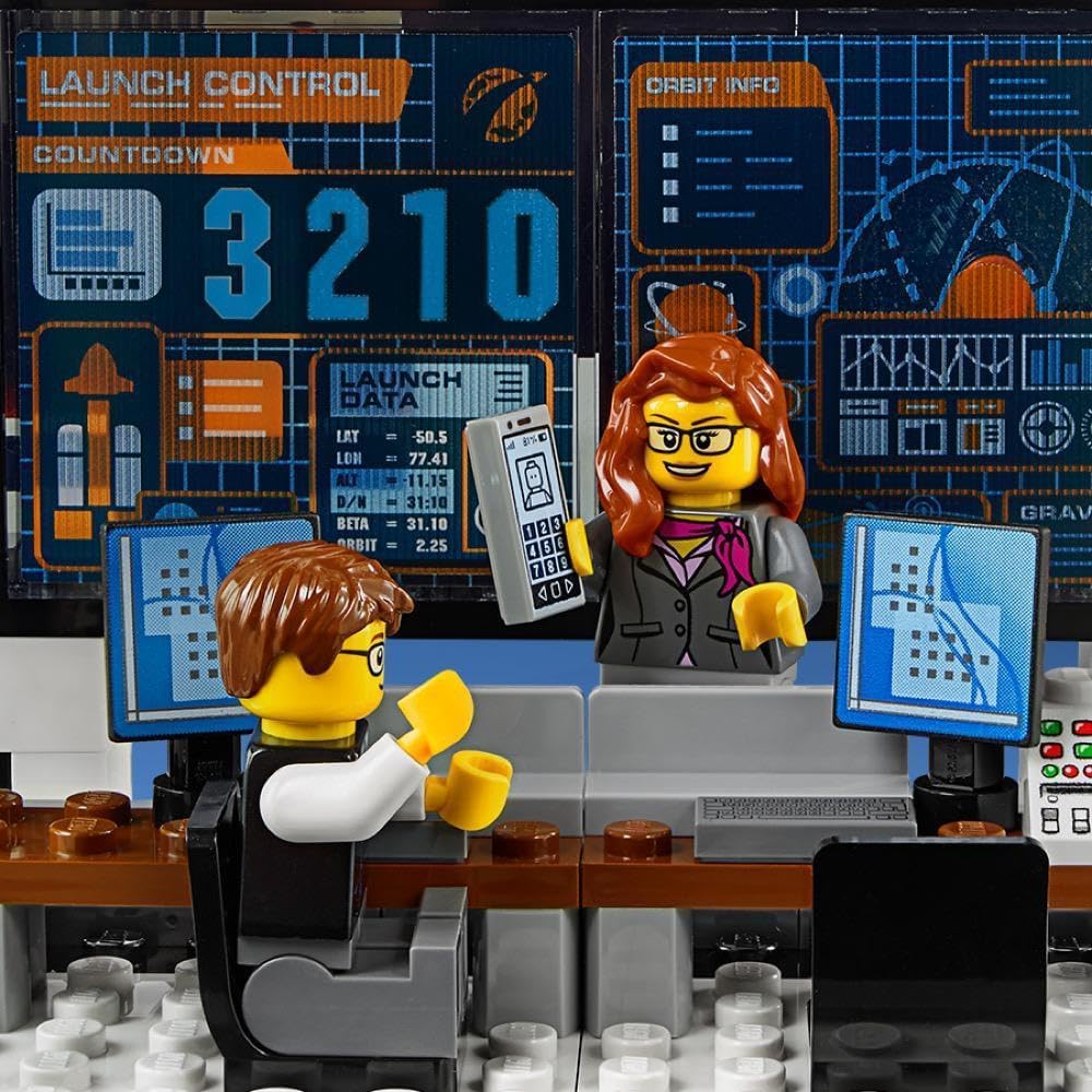 LEGO City Deep Space Rocket and Launch Control 60228 Building Kit - image 4