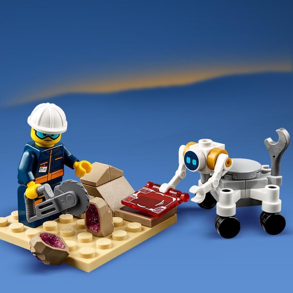 LEGO City Deep Space Rocket and Launch Control 60228 Building Kit - image 5