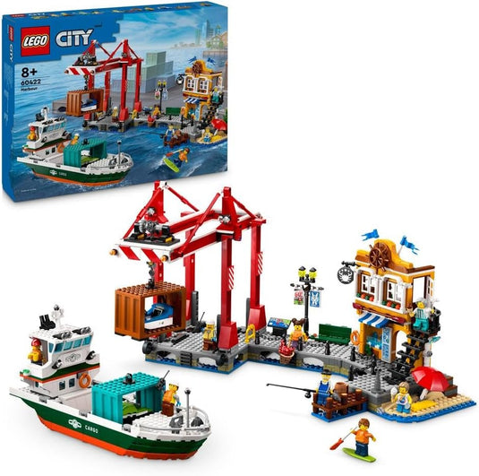 LEGO City Seaside Harbour with Cargo Ship - image 1