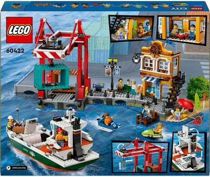LEGO City Seaside Harbour with Cargo Ship - image 6