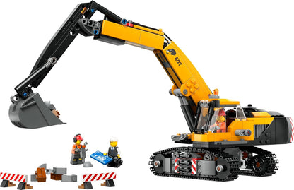 LEGO City Yellow Construction Excavator Toy Digger for 8 Plus Year Old Boys - image 4
