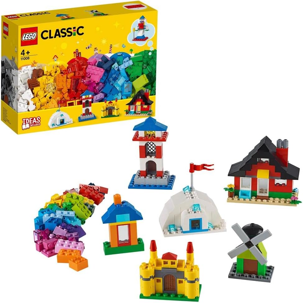 LEGO Classic Bricks and Houses 11008 Kids’ Building Kit Starter Set - image 1