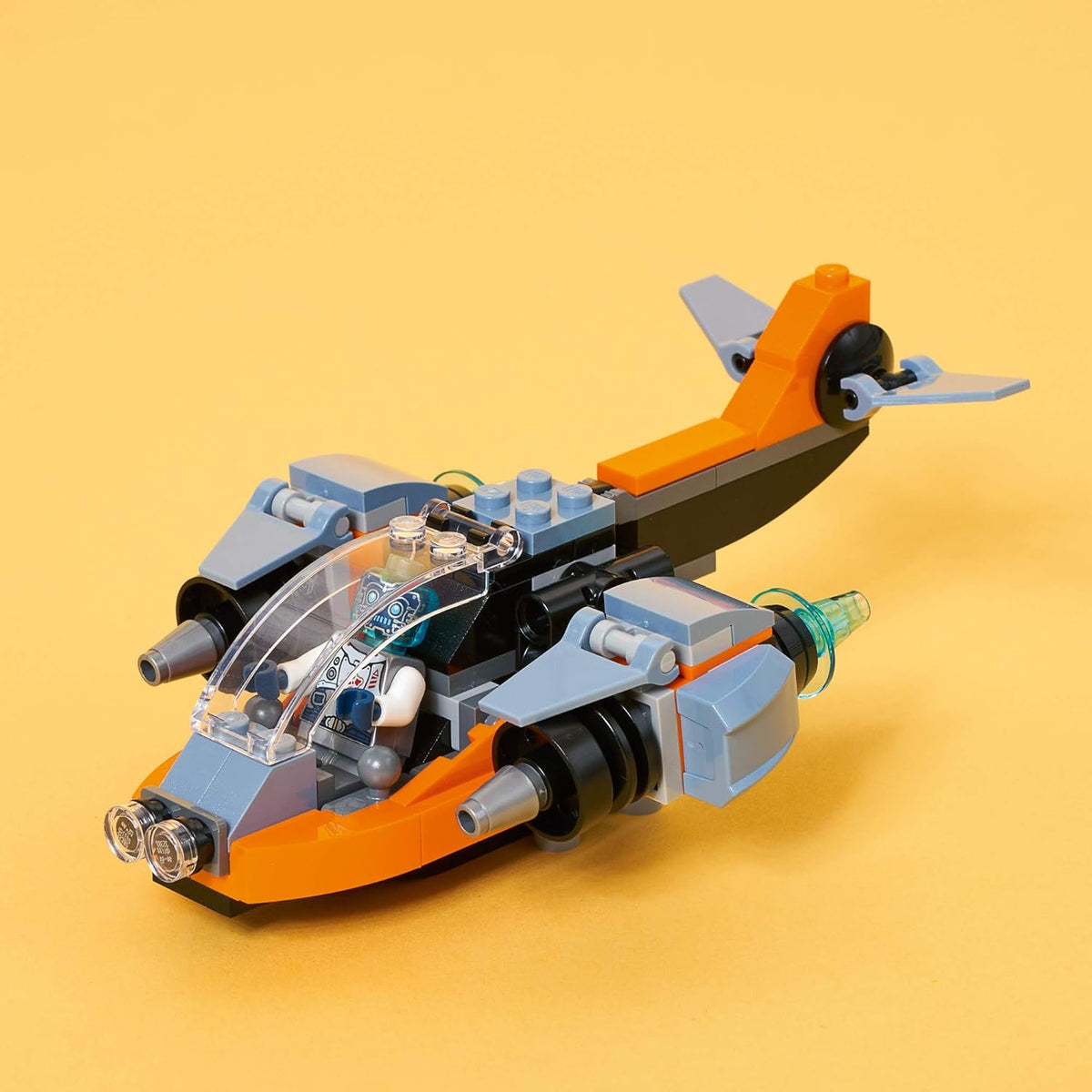 LEGO Creator 3 in 1 Cyber Drone Space Toys - image 4