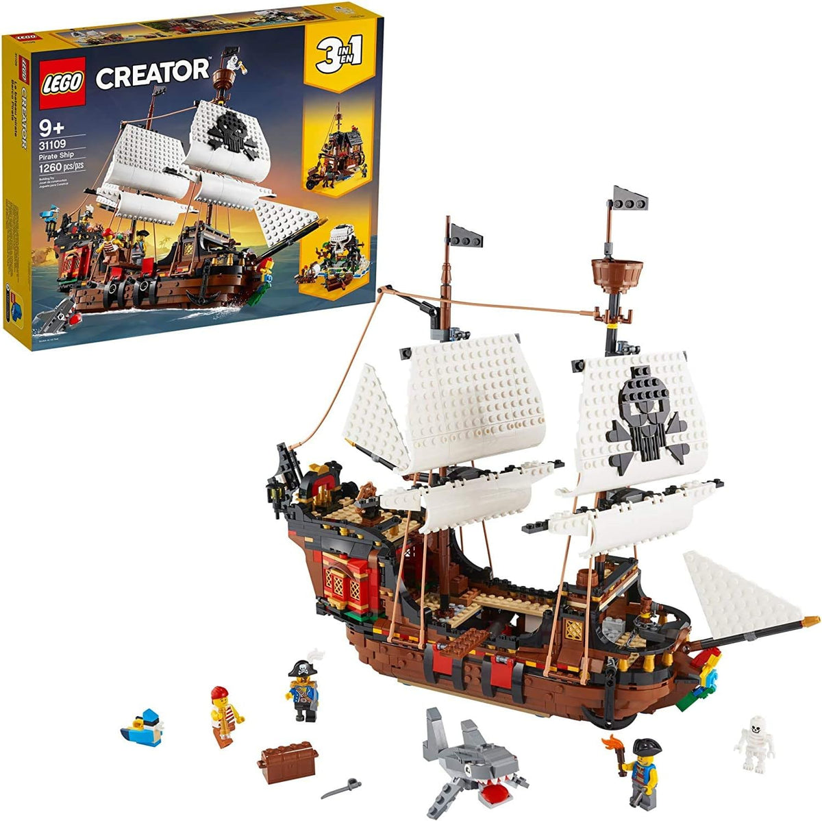 LEGO Creator 3 in 1 Pirate Ship Building Set - image 10