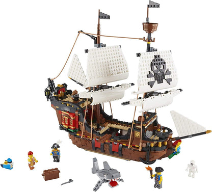 LEGO Creator 3 in 1 Pirate Ship Building Set - image 11
