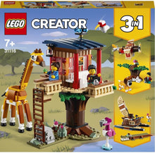 LEGO Creator 3in1 Safari Wildlife Tree House 31116 Building Kit - image 2