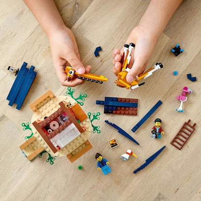 LEGO Creator 3in1 Safari Wildlife Tree House 31116 Building Kit - image 4