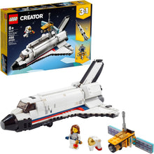LEGO Creator 3in1 Space Shuttle Adventure 31117 Building Kit; Cool Toys for Kids Who Love Rockets... - image 1