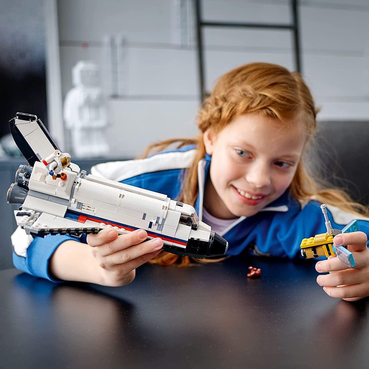 LEGO Creator 3in1 Space Shuttle Adventure 31117 Building Kit; Cool Toys for Kids Who Love Rockets... - image 2