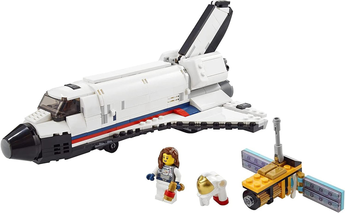 LEGO Creator 3in1 Space Shuttle Adventure 31117 Building Kit; Cool Toys for Kids Who Love Rockets... - image 4
