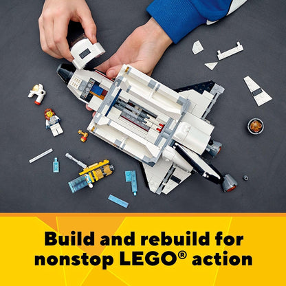 LEGO Creator 3in1 Space Shuttle Adventure 31117 Building Kit; Cool Toys for Kids Who Love Rockets... - image 5