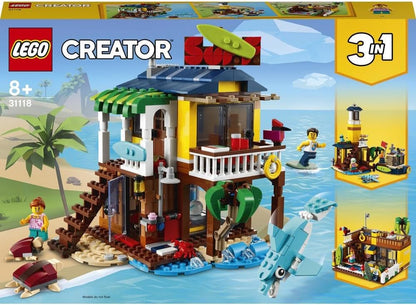 LEGO Creator 3in1 Surfer Beach House 31118 Building Kit - image 2