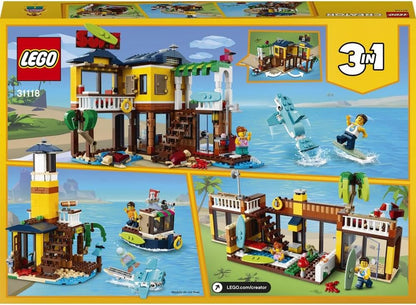 LEGO Creator 3in1 Surfer Beach House 31118 Building Kit - image 6