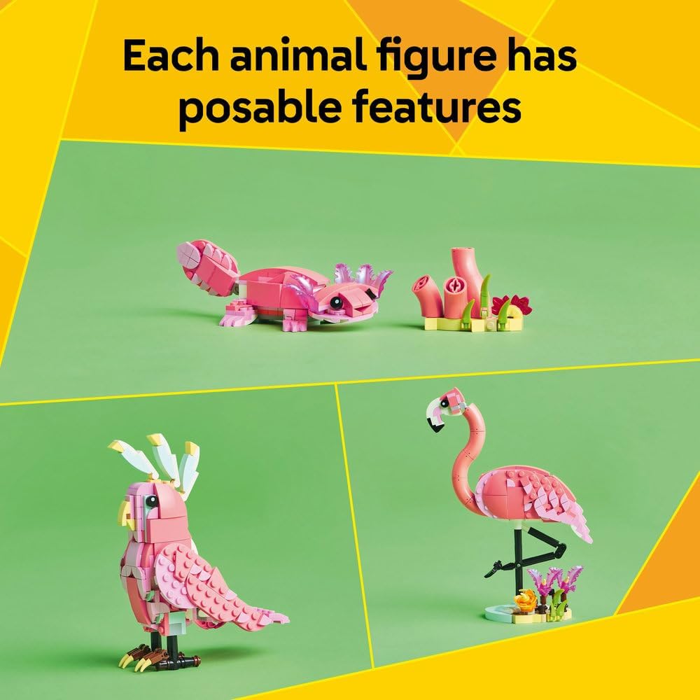 LEGO Creator 3in1 Wild Animals: Pink Flamingo - image 4