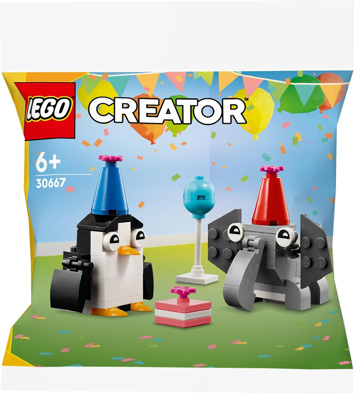 LEGO Creator Animal Birthday Party 30667 Polybag - image 1