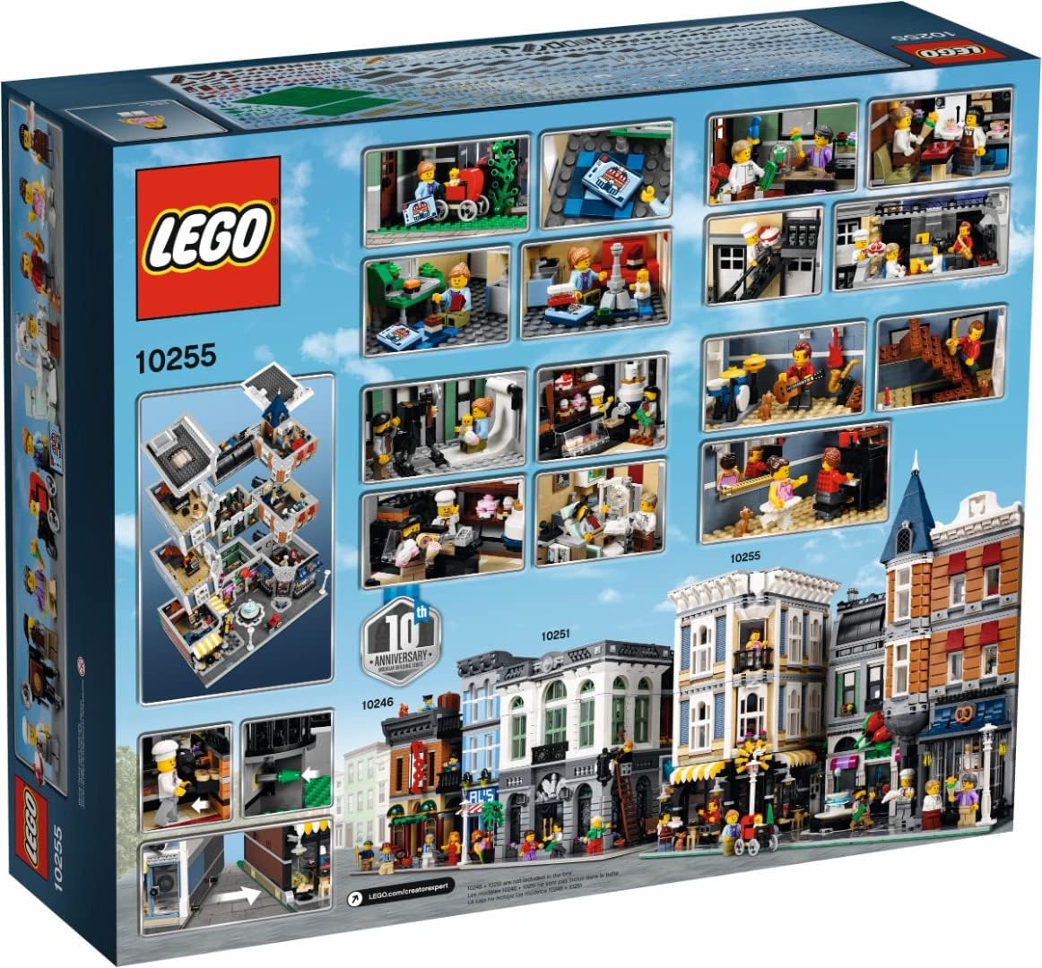 LEGO Creator Expert Assembly Square 10255 Building Kit - image 3