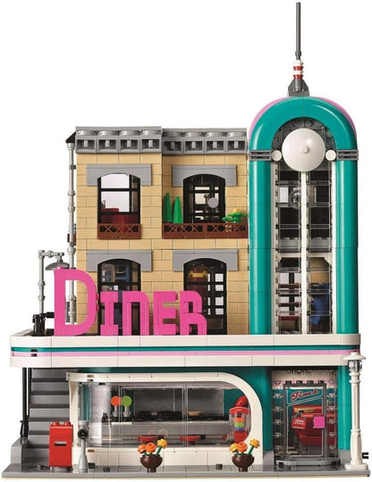 LEGO Creator Expert Downtown Diner 10260 Building Kit - image 5