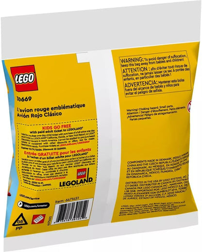 LEGO Creator Iconic Red Plane 30669 - image 2