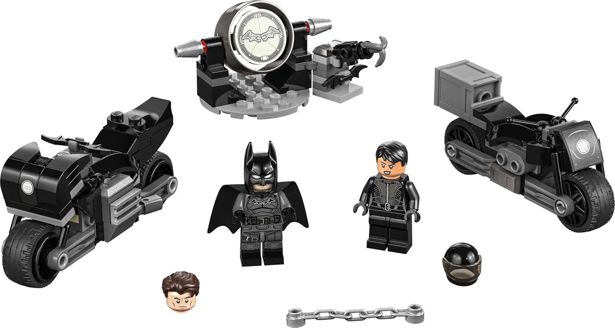LEGO DC Batman: Batman and Selina Kyle Motorcycle Pursuit 76179 Building Toy Set - image 3