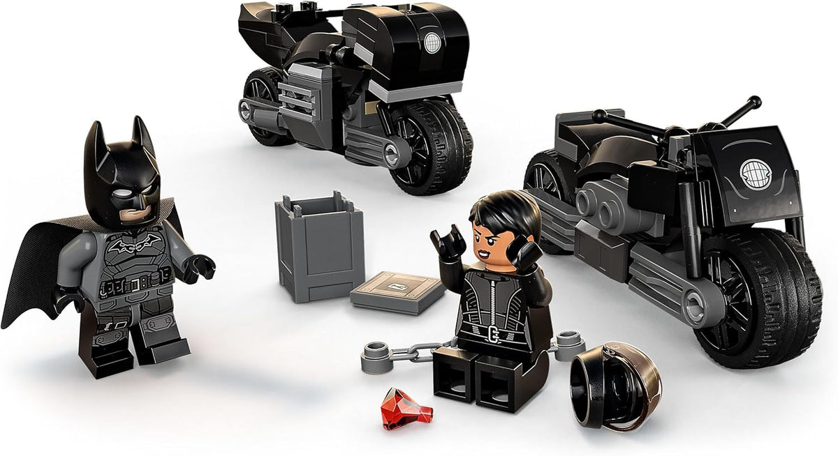 LEGO DC Batman: Batman and Selina Kyle Motorcycle Pursuit 76179 Building Toy Set - image 4