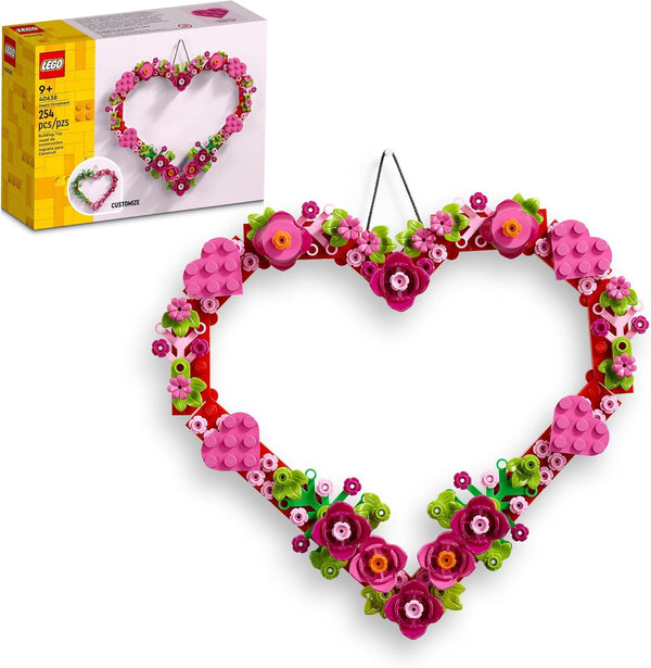 LEGO Heart Ornament