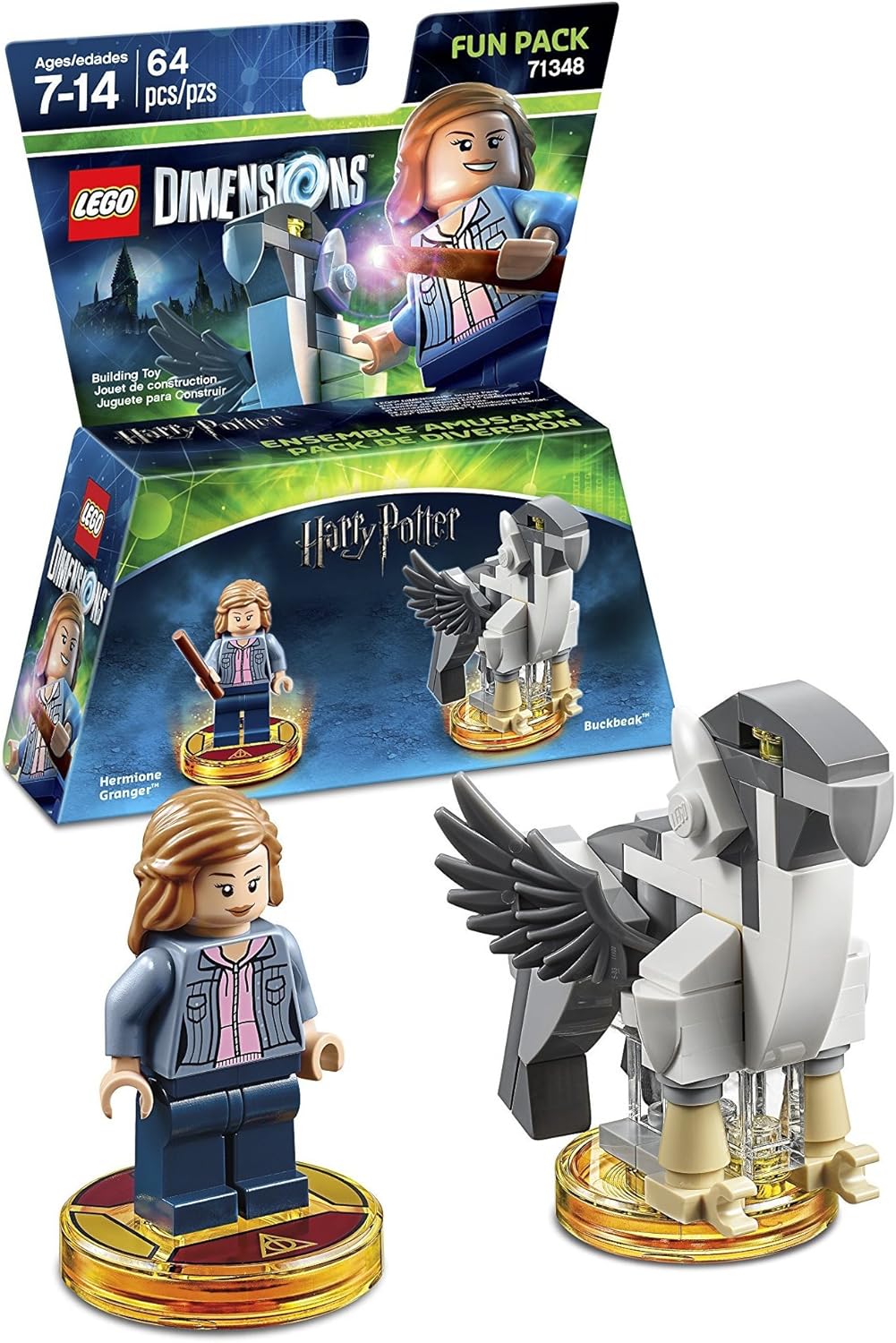 LEGO Dimensions Building Toy Pack (Harry Potter Hermione Granger 71348) - image 2