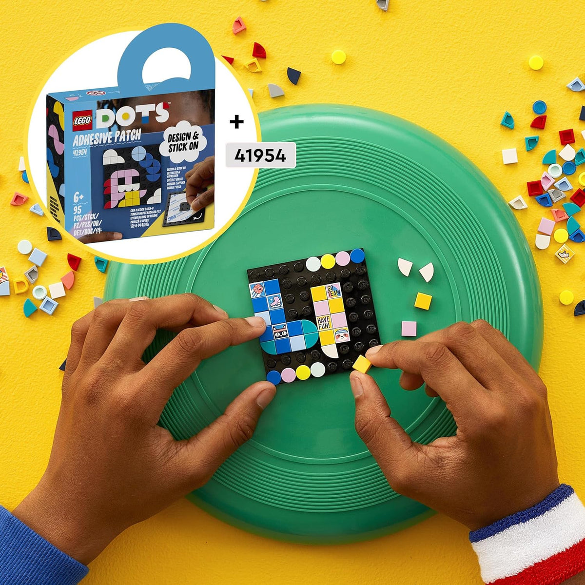 LEGO DOTS Extra DOTS Series 7 – SPORT 41958 DIY Decoration Kit; Accessories to Enhance Creative... - image 5