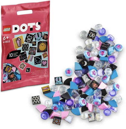 LEGO DOTS Extra DOTS Series 8 – Glitter and Shine 41803 DIY Craft and Decoration Kit; Building... - image 1