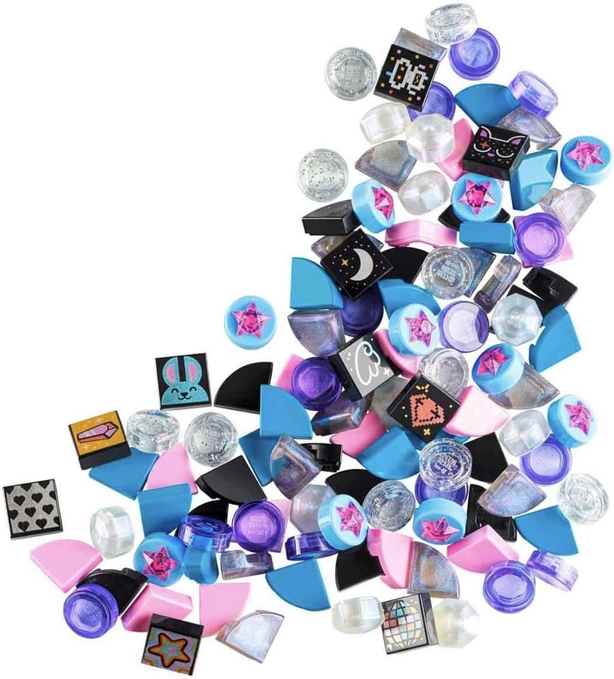 LEGO DOTS Extra DOTS Series 8 – Glitter and Shine 41803 DIY Craft and Decoration Kit; Building... - image 3
