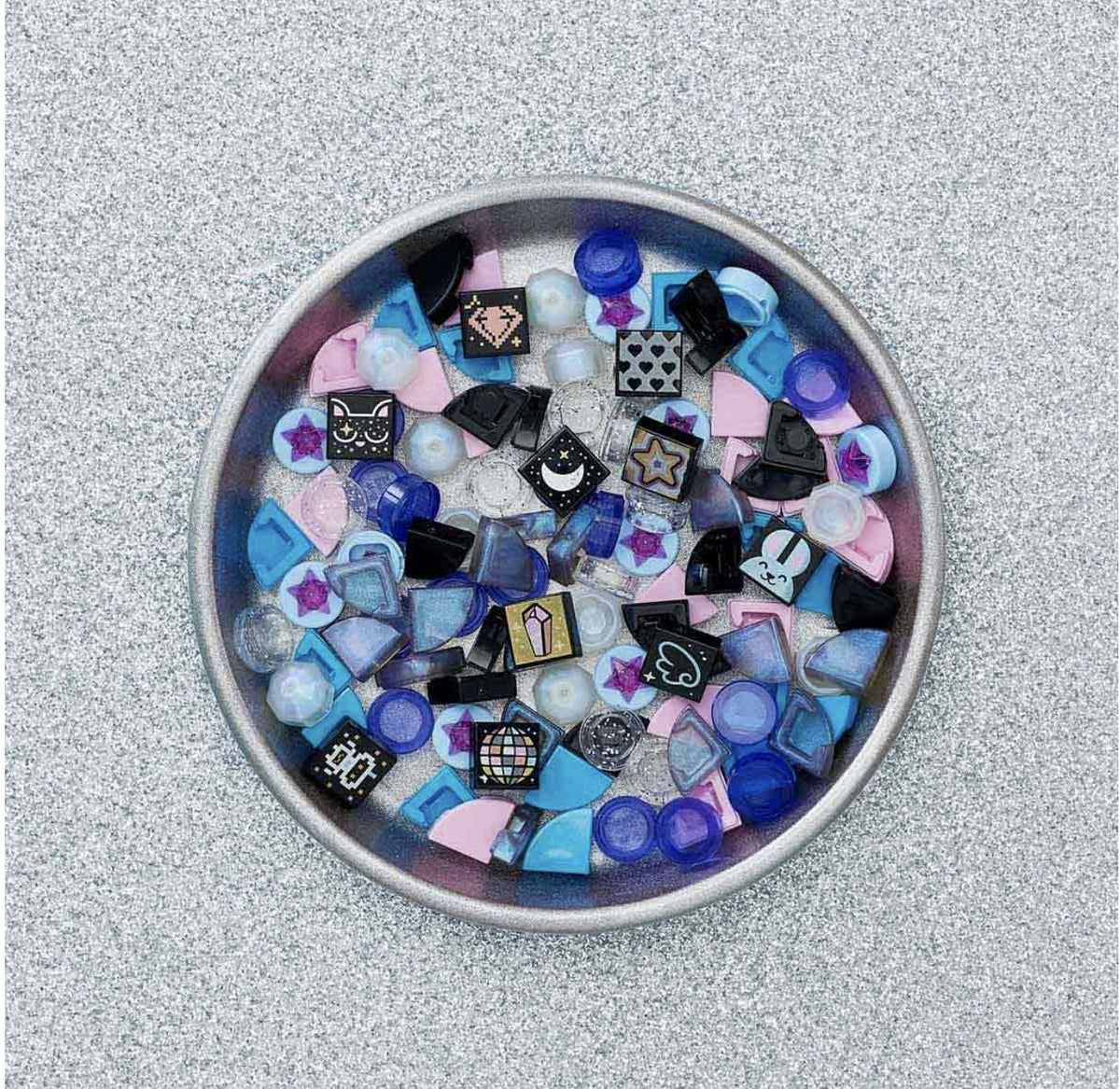 LEGO DOTS Extra DOTS Series 8 – Glitter and Shine 41803 DIY Craft and Decoration Kit; Building... - image 5