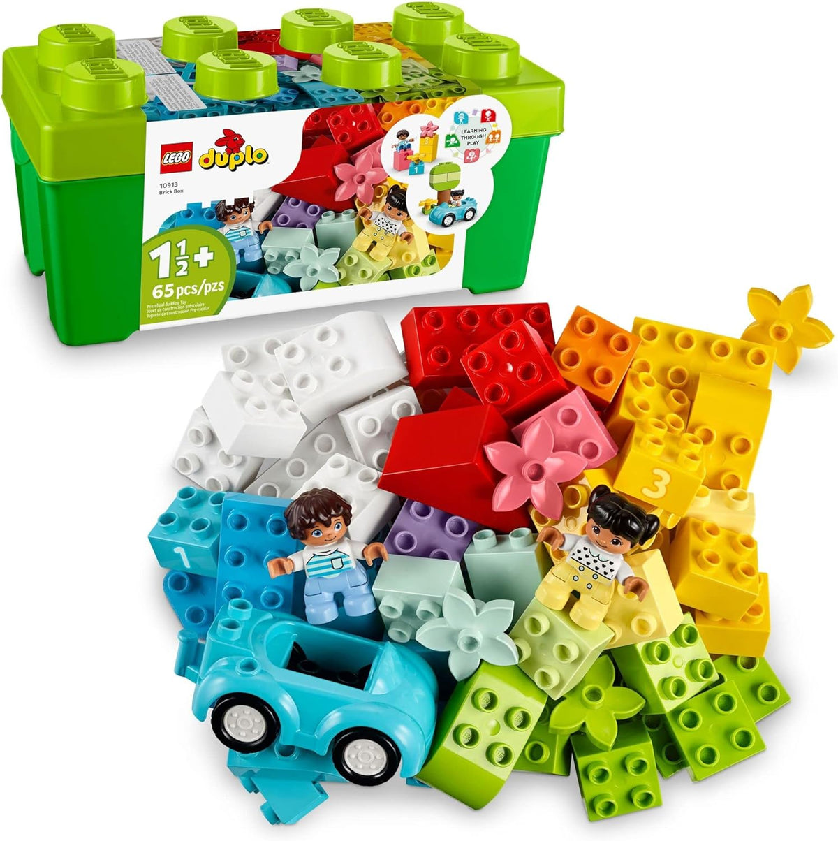 LEGO DUPLO Classic Brick Box 10913 Building Toy Set for Kids - image 1