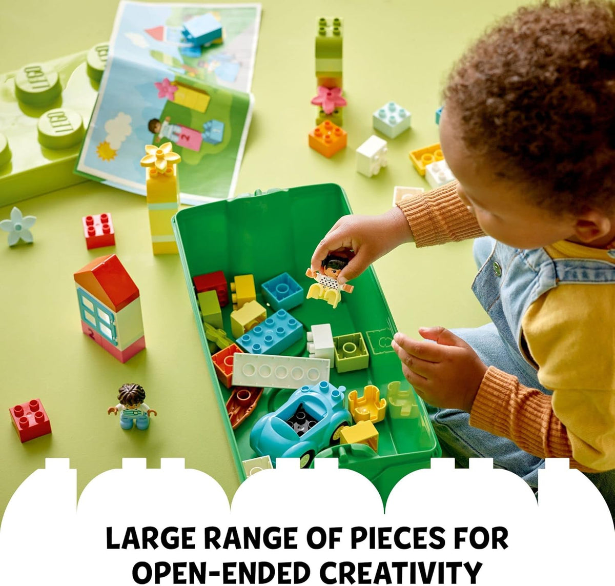 LEGO DUPLO Classic Brick Box 10913 Building Toy Set for Kids - image 3