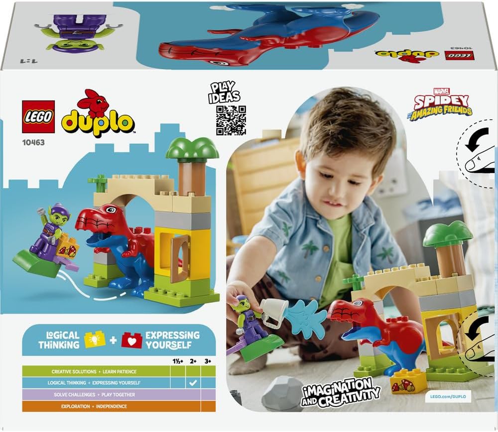 LEGO DUPLO Marvel Dinosaur Spidey-Rex vs. Green Goblin - image 11
