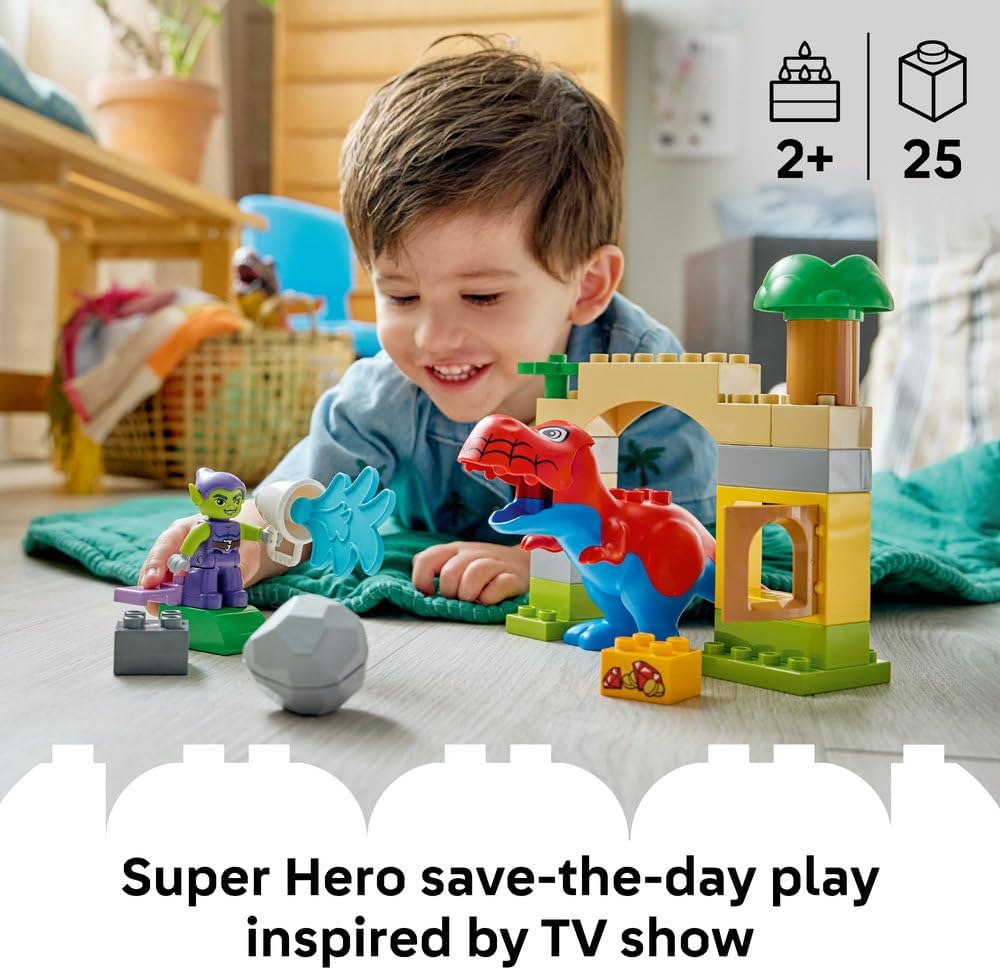 LEGO DUPLO Marvel Dinosaur Spidey-Rex vs. Green Goblin - image 2