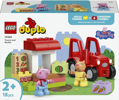 LEGO DUPLO Peppa Pig Tractor and Market - image 10