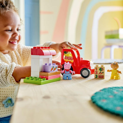 LEGO DUPLO Peppa Pig Tractor and Market - image 8
